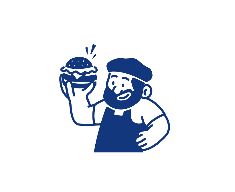 Burger de Bons vivants à Rouen