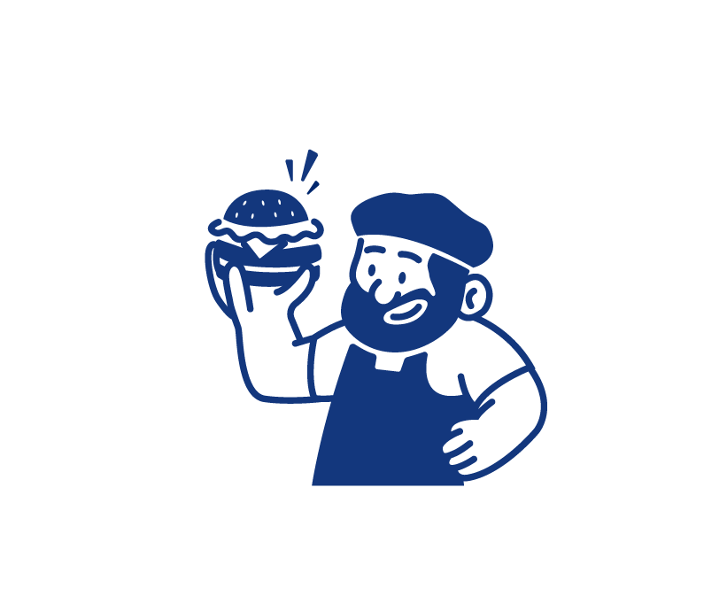 Burger de Bons vivants à Rouen